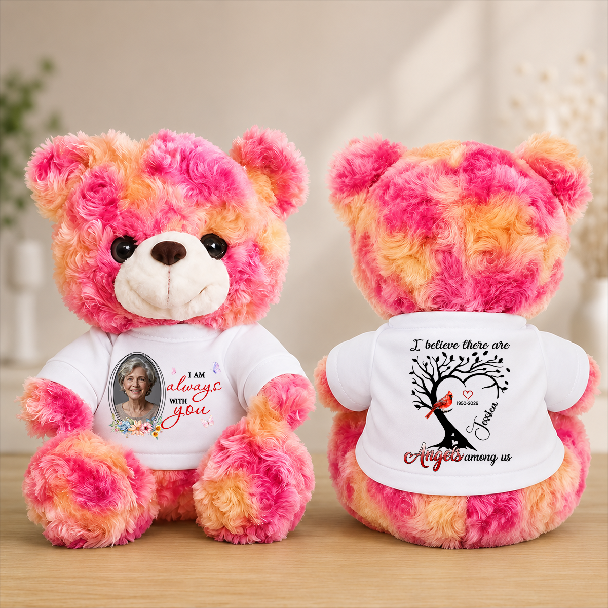 Cardinal Heart Memorial Sympathy Remembrance - Personalized Teddy Bear d2b15cc8-ee43-4bf1-b850-fecf6126f39a-5-10-.png