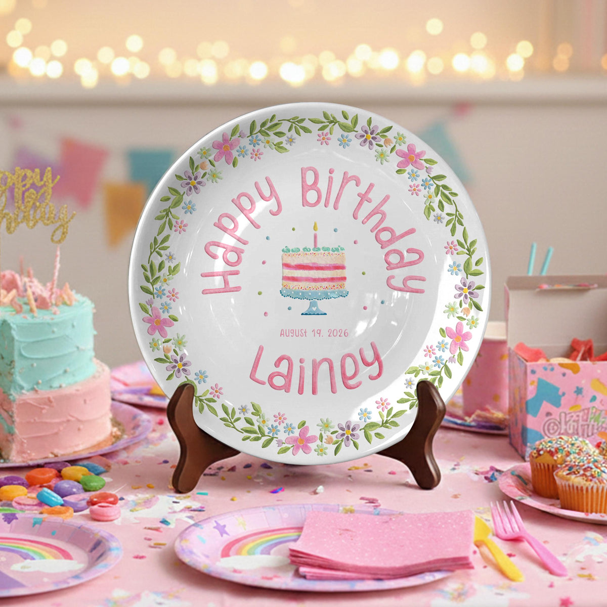 Personalized Girl Birthday Plate – Custom Name Ceramic Plate, First Birthday Keepsake Gift for Baby Girl d2beb614-5f7d-4bbd-8769-7d806b9855d7-5.jpg
