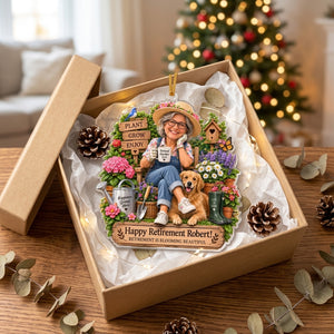 Custom Photo & Dog Photo Gardening Ornament - Personalized Retirement Gift For Garden Lover d2dccfc7-e809-4916-abfd-0d8bcffc610e-mockup-slot-3-1789636003741.png