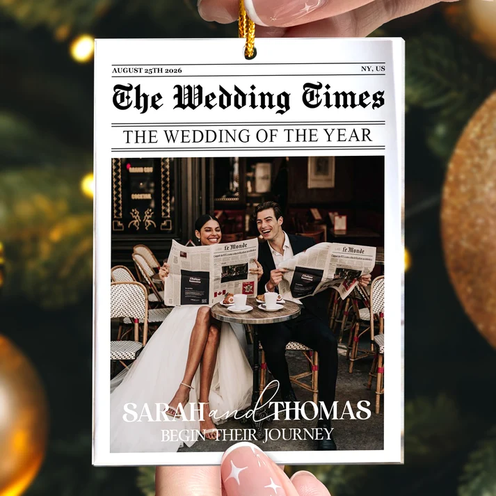 First Christmas Couples Gifts - The Wedding Of The Year - Newlywed Couples - Personalized Acrylic Photo Ornament d2e40b23-6fb7-4b3b-8444-14f6c93bc53c-t-i-xu-ng-8-.png