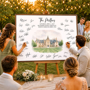 Custom Venue Watercolor Wedding Sign Illustration - Personalized Poster - Wedding Gift d2f7e3ff-c770-4316-ae21-3632d4de6dca-1.jpg