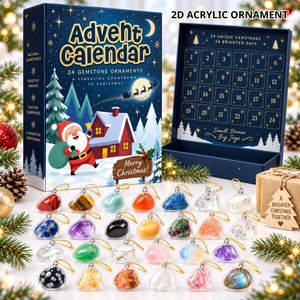 Personalized 2D Gemstone Advent Calendar 2026, 24 Natural Stone Christmas 2D Acrylic Charm with Hanging Loops, Crystal Countdown Gift Box, Holiday Gift for Kids & Adults d2f81bc8-d116-4a88-a461-1973b706765b-1.png