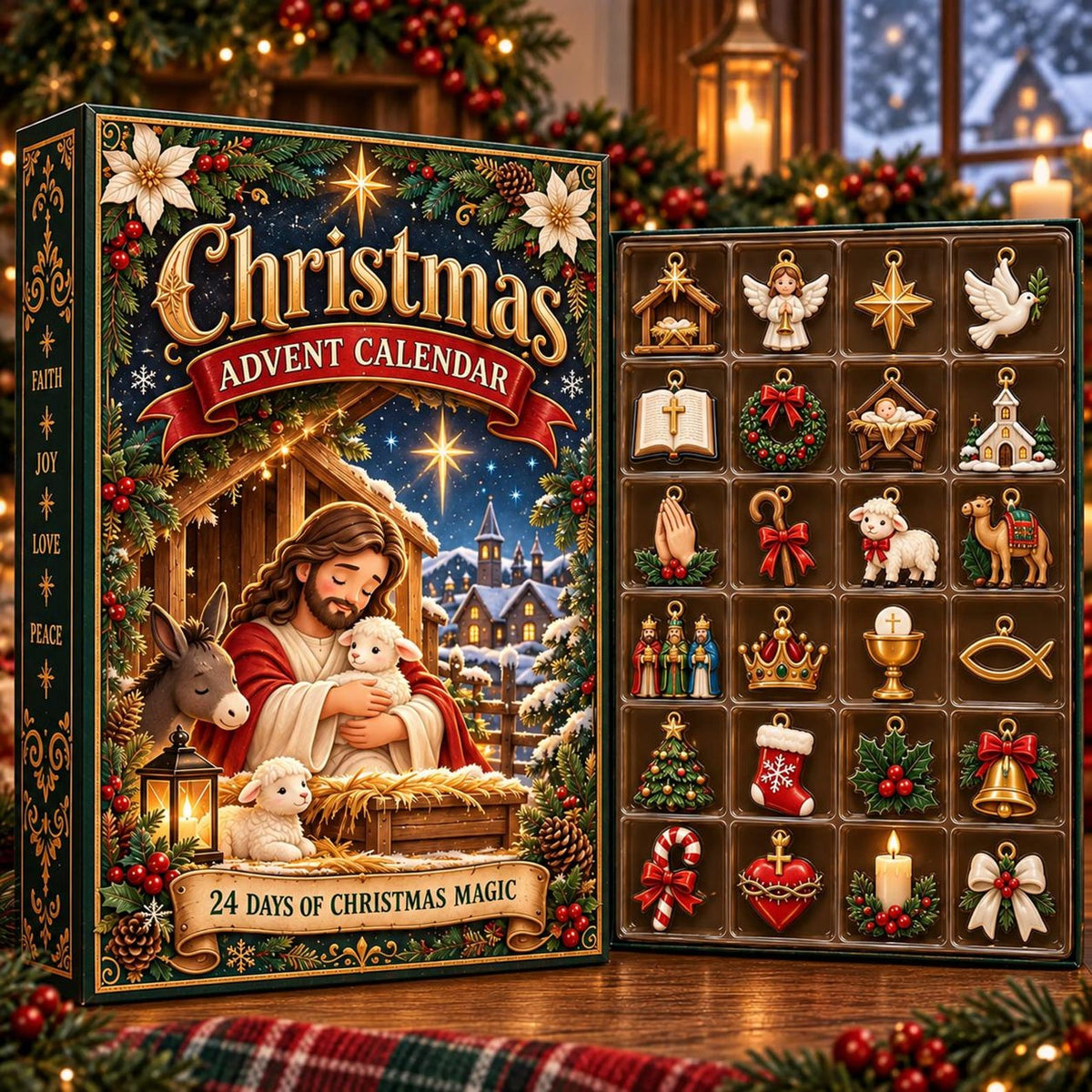 Christian Christmas Advent Calendar, 24 Days Nativity Ornaments, Religious Collectibles (Blind Box) d3317a18-3bbd-4fe6-8671-44f9c6903a20-il_1588xN.8532239398_10mz.jpg