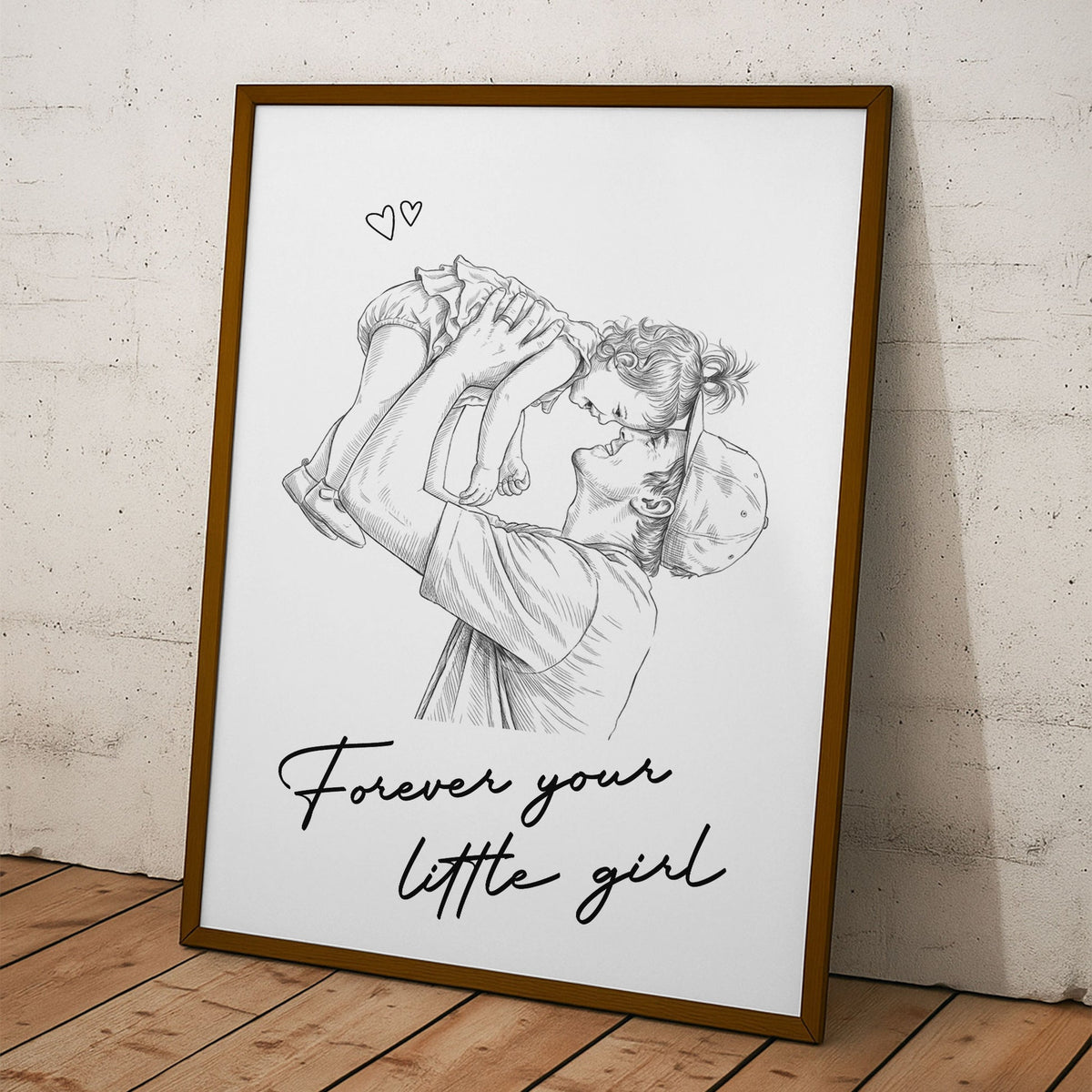 Father's Day Gifts, Custom Gift With Photo Father's Day Gift For Dad, Husband - Personalized Poster