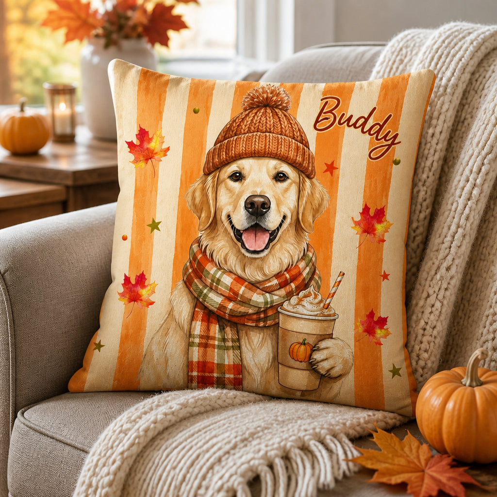 Custom Fall Pet Portrait Pillow – Pumpkin Spice Edition - Personalized Pillow d33af080-5c2f-4fe5-a114-f0b5007ef5e8.jpg