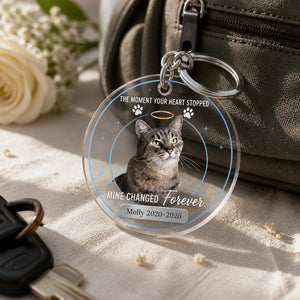 Pet Memorial Photo Keychain – The Moment Your Heart Stopped - Personalized Acrylic Keychain d33fd8fd-c05c-43e8-8260-498799d58192.jpg
