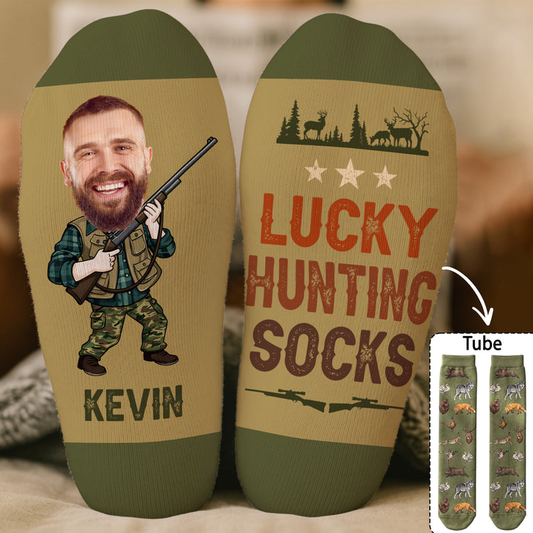 Hunting Socks Funny Gift For Dad Grandpa Husband - Personalized Socks, Gift For Hims, Dad, Brother, Husband d3488477-77f7-4232-b69a-3008efbbbb06-t3.jpg