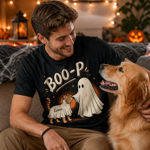 BOO-P Pet Ghost Boop – Custom Pet Photo Halloween Tee - Personalized T-shirt d354f0de-e0b3-4d4e-9405-7e221b81744e.jpg