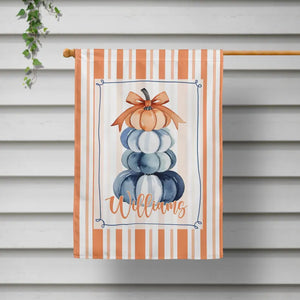 Fall Garden Flag, Fall Outdoor Decor, Personalized Flag, Fall Porch Decor, Welcome House Flag, Autumn Yard Decor, Grandmillennial d355999b-e7ae-4f03-a5d1-f3ff4c5734de-dfdtfgghf-2-.webp