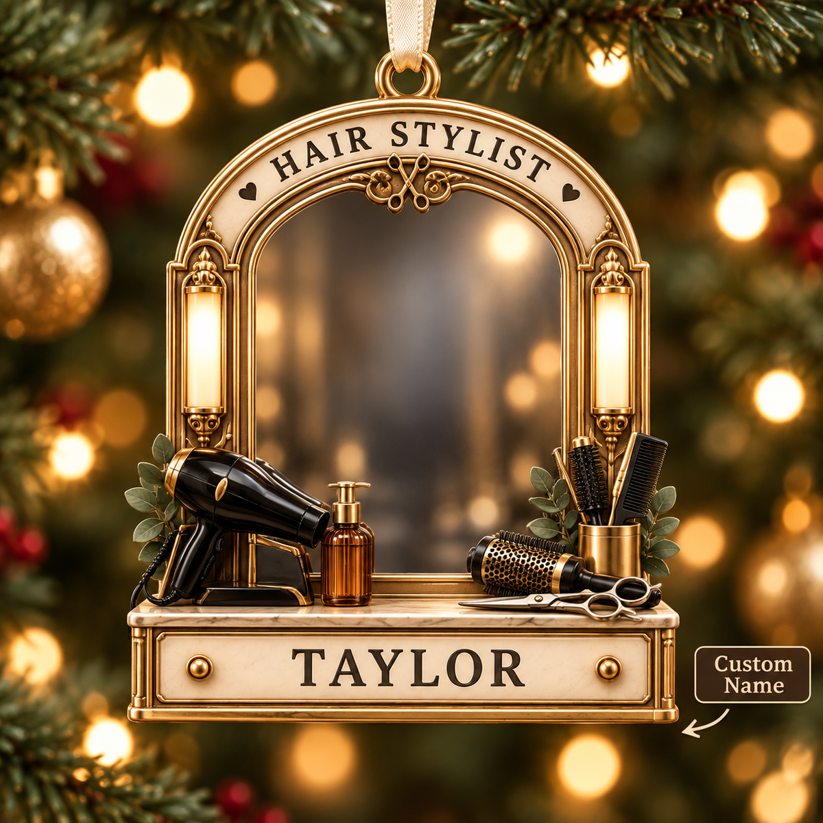 Personalized Hair Stylist Christmas Gift - Custom Name Salon Vanity Mirror Ornament d356f0c9-31e1-45cb-84d4-6f3c59e8aa9e-Hair-Stylist-Vanity-Christmas-Ornament-Image-Sep-23-2026-10_22_09-AM.png