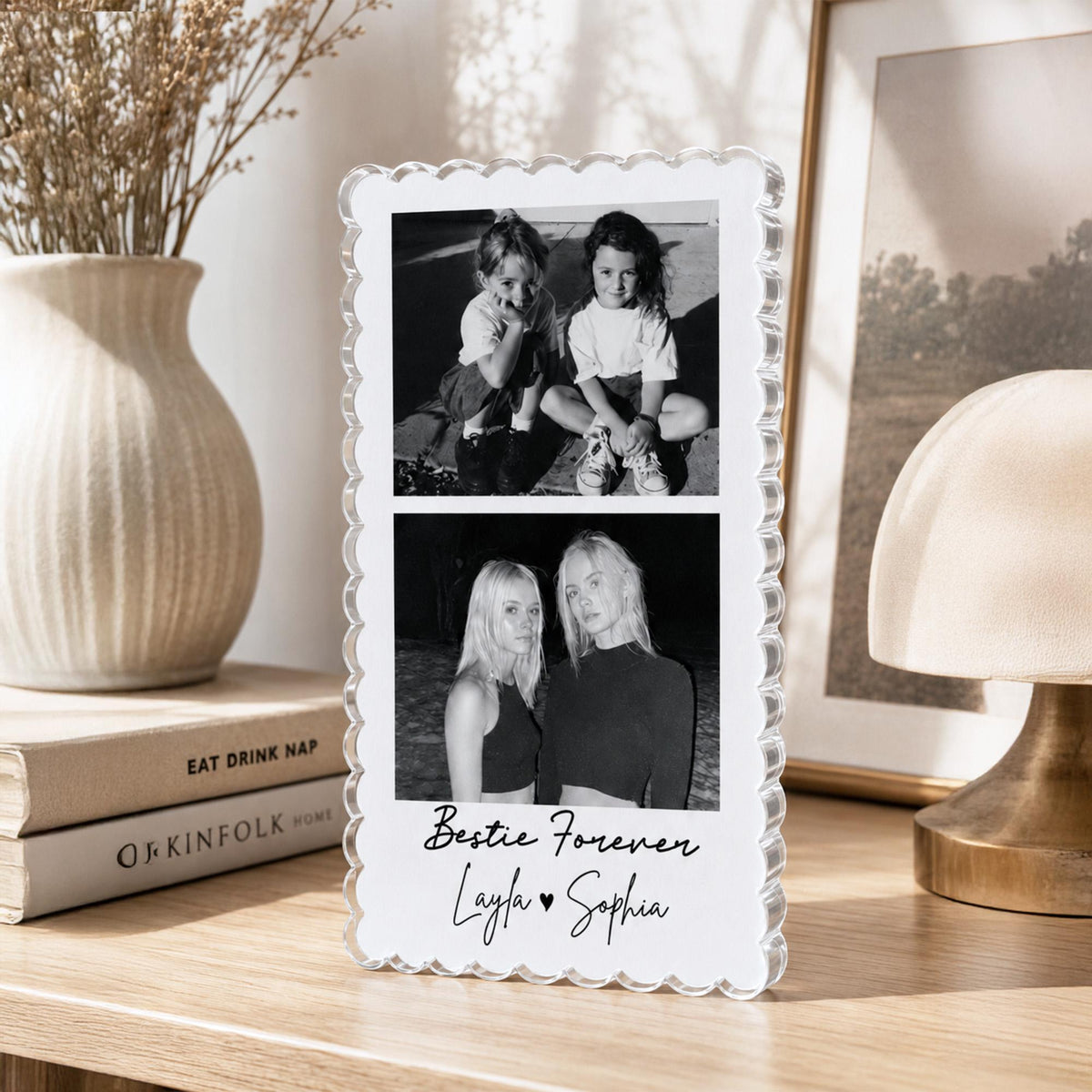 Custom Bestie Photos Acrylic Block, Custom Friendship Gift, Gift For Bestie, Best Friend Birthday Gift, BFF Gift, Gift For Her d36654d0-8b41-4288-977a-47341f02acb2-3.jpg