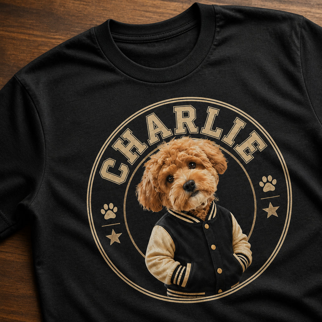 Custom Pet Portrait Varsity Badge Name Tee - Personalized T-shirt d375edf9-91f5-4d67-8e35-709ec2452aa8.jpg
