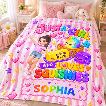 Just A Girl Who Loves Squishies - Personalized Blanket d37d57cd-2ea8-4e6a-a2c9-518c8412ede2-XD0zoWyEN4__web2.jpg