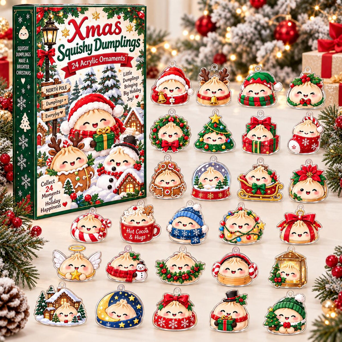 Christmas Blind Box Advent Calendar, 24 Acrylic Dumpling Charms, Cute Food Ornament Set, Holiday Countdown Collector Gift Box 2026 d3b95cc3-57c6-4e98-ac91-b1a425c9754a-il_1588xN.8520816662_chbs.jpg
