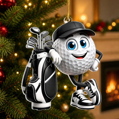 Golf Is My Happy Place - Personalized Acrylic Ornament, Gift For Golf Lovers, Fun Holiday Keepsake for Golf Fans d3bd5fe8-8529-48b2-8844-27d46d82af72-6aa76ee93ab30.jfif