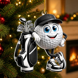 Golf Is My Happy Place - Personalized Acrylic Ornament, Gift For Golf Lovers, Fun Holiday Keepsake for Golf Fans d3bd5fe8-8529-48b2-8844-27d46d82af72-6aa76ee93ab30.jfif