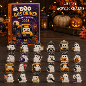 Boo Bus Driver Advent Calendar 2026 - 24-Day Festive Countdown, Acrylic Charms Blind Box - Gift For Family & Friends d3c47161-c575-4f30-b8b7-64a6c4e2e037-text.png
