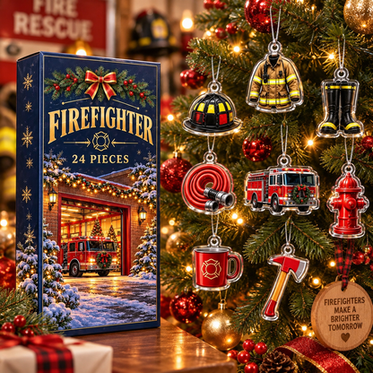 Firefighter Advent Calendar, 24 Acrylic Hanging Ornaments, Profession Christmas Countdown, Career Keepsake Gift d3f05679-59cd-4d32-9edc-3e3a472cfda6-1b70f0f9-8806-4b7f-8ee8-d5b3b13f1697.png