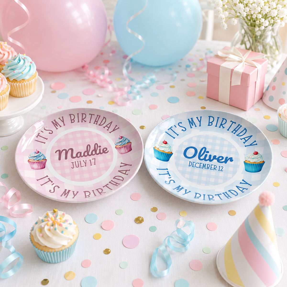 Toddler First Happy Birthday Keepsake, Boys Birthday Cake Plate, Custom 1st Birthday Plate with Name, Personalized Birthday Plate with Name d427ad56-fc87-48be-babc-71b5c6ae1b51-1.png