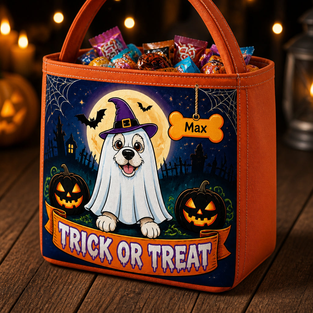 Personalized Trick or Treat Basket – Halloween Dog Ghost Design - Personalized Halloween Fabric Basket d434f58f-f6a9-42aa-a237-2ef5acfbd6b3.jpg