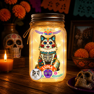 Day of the Dead Custom Pet Portrait Mason Jar Light - Personalized Mason Jar Light d43f1ad9-6375-4358-a384-78b832ef1f99.jpg