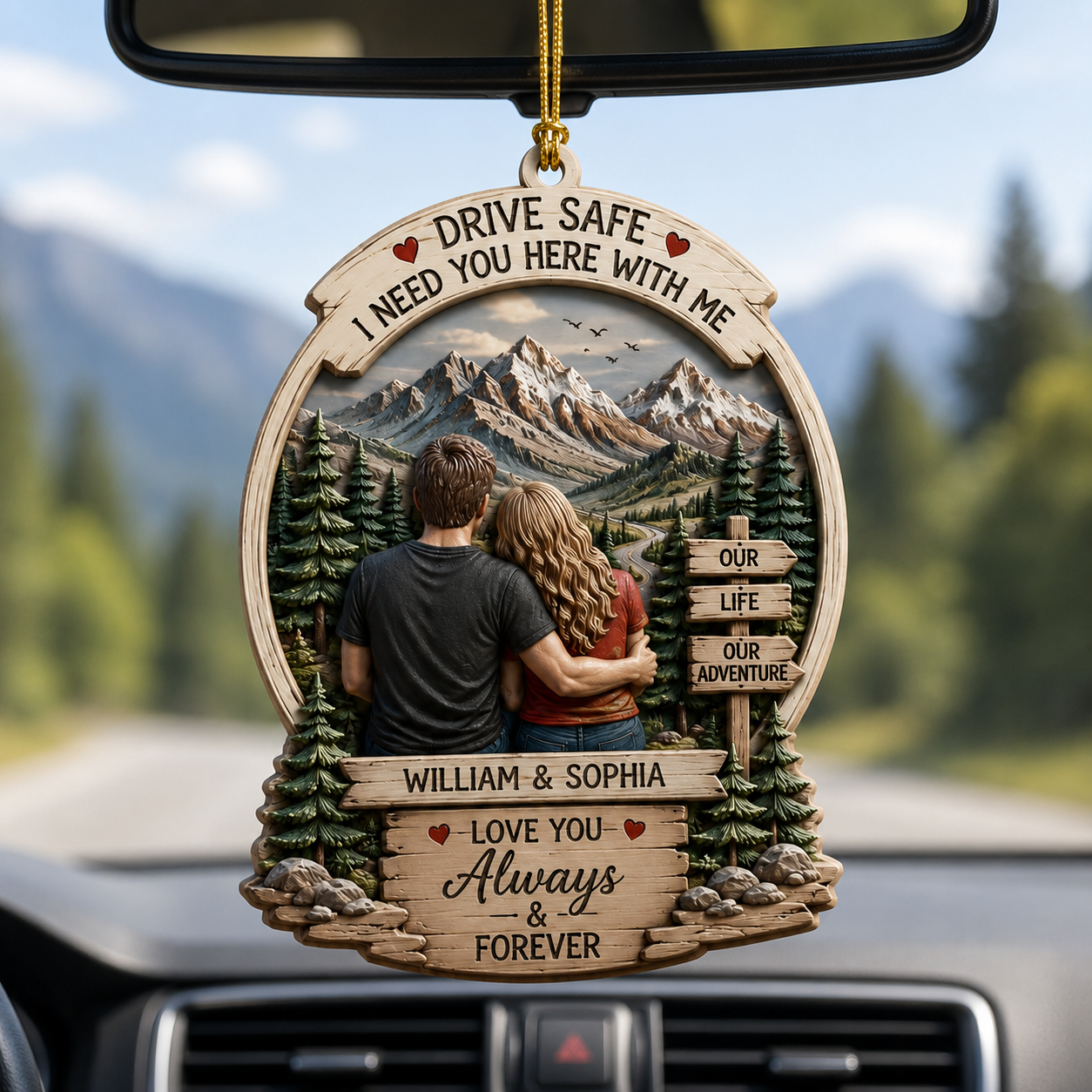 Personalized Drive Safe Couple Car Ornament – Custom Names, 3D Raised Mountain Adventure Hanging Decor d45655b7-90c1-4f3d-afe8-12fc62f96394-ChatGPT-Image-Jul-28-2026-11_14_48-AM.png