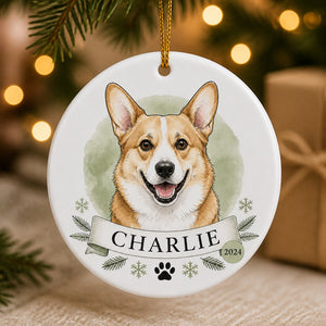 Custom Watercolor Pet Portrait Ornament - Personalized Ornament d45b8e23-8b1e-4b0b-83b1-f8ebef863362.jpg