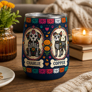 Sugar Skull Dogs Wine Tumbler – Personalized Pet Names - Personalized Wine Tumbler d4864710-1055-40e4-96e0-858aab794c99.jpg