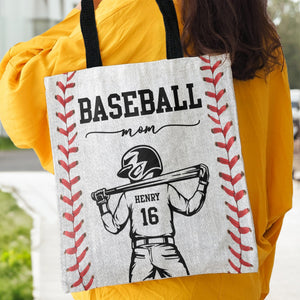 Baseball Mom That's My Kid - Personalized Tote Bag