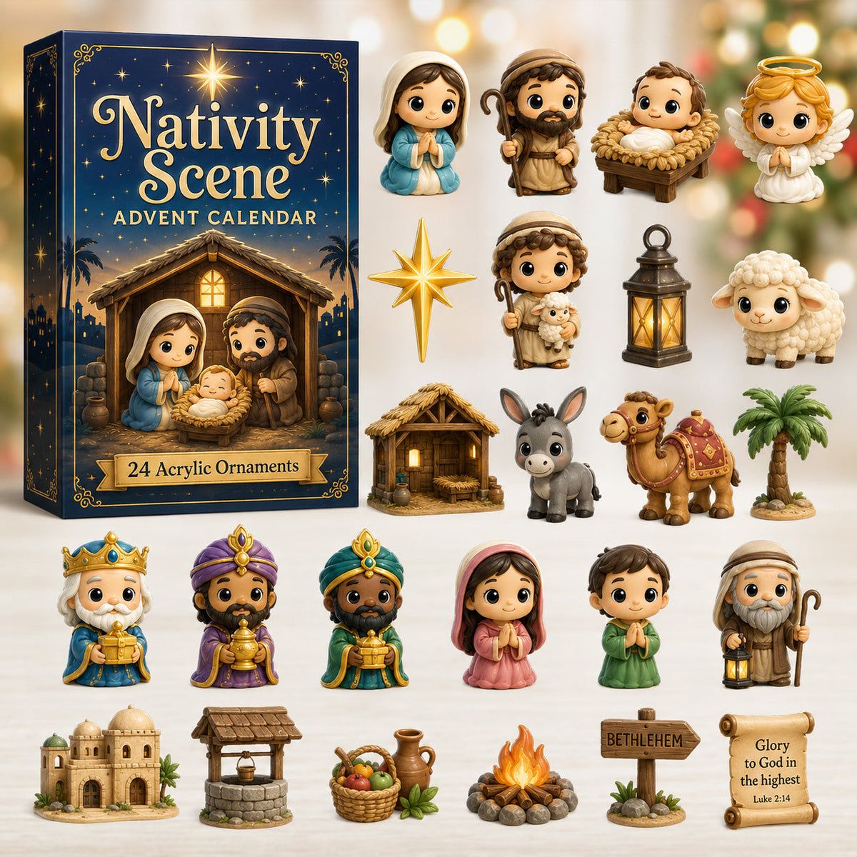 Nativity Scene Advent Calendar 2026 - 24-Day Festive Countdown, Acrylic Charms Blind Box - Gift For Family & Friends d4a771dd-193e-45f1-b60a-f5b853c0cfe8-nativity.jpg