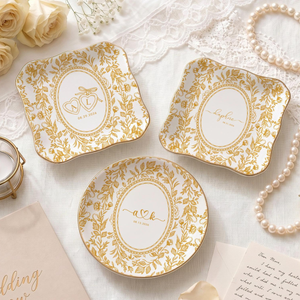 Personalized Toile De Jouy Ring Dish, Custom Ceramic Jewelry Tray, Wedding Ring Holder, Engagement Gift for Couple d4c31206-1ac0-4730-9a8e-4d301bde8d30-3.png