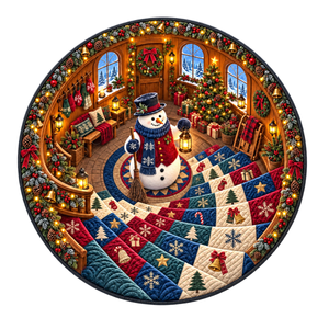 Personalized Quilted Round Mat – Custom Christmas Floor Decor, Cozy Holiday Gift For Mom, Dad, Brother, Sister & Family d4d86c83-9b9d-4a18-a40a-124d794bf8ab-3.png