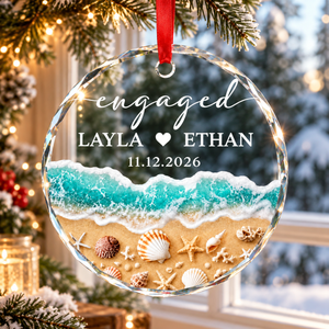 Eternal Love, Deep As Sea - Personalized Crystal Ornament - Christmas Gift For Couple, Engagement Gift d4f901cc-643e-49f4-be4f-0ce2cc1a3408-banner-1.png