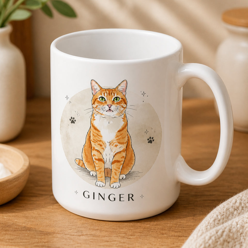 Custom Pet Portrait Name Mug – Watercolor Badge - Personalized Mug d505b67b-eced-4695-bbe5-bd5dcc4b1064.jpg
