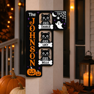 Halloween Skeleton Cats Corner Wood Acrylic Sign – Personalized Family & Pet Names - Personalized Wood Acrylic Sign d516fcfe-dec0-402a-86aa-9a9f4e9d5cf3.jpg
