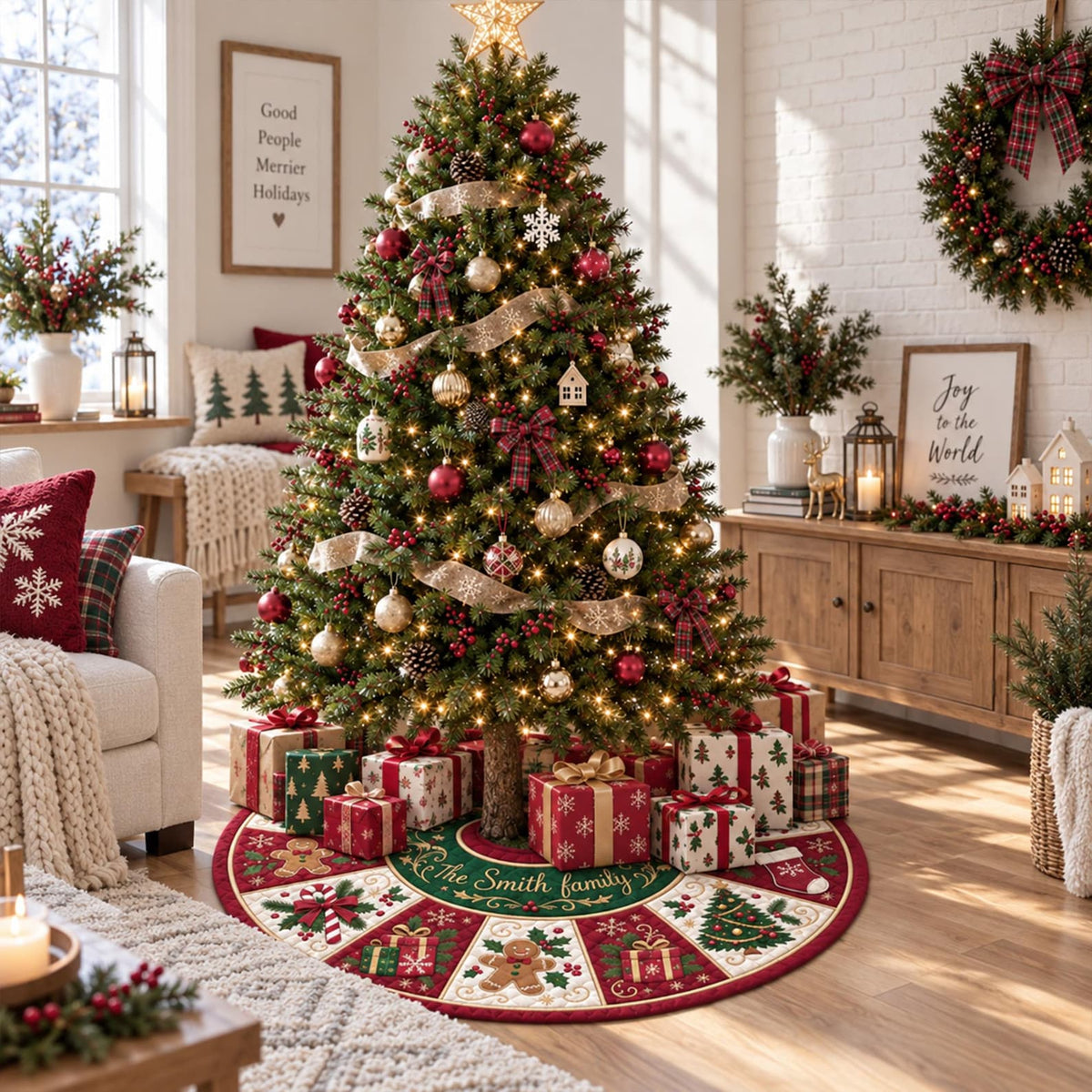 Personalized Christmas Tree Skirt Quilt, Custom Family Name Tree Mat, Farmhouse Christmas Tree Decoration,Family Christmas Gift,Holiday Gift d5223caa-ef14-4ad8-b059-ebbac02324d0-il_1588xN.8581118070_40yh.jpg