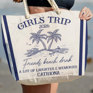 Girls Trip Summer - Personalized Beach Bag - Summer Gift For Bestie, Friends d5265678-f3b4-4ec5-ba1d-a1ba0af21019-6.jpg