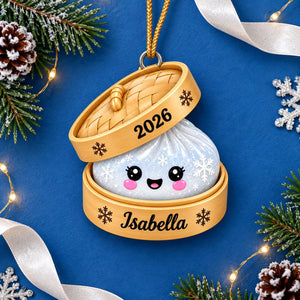 Personalized Squishy Ornament with 3D Raised Front, Custom Dumpling Name Keepsake, Cute Kawaii Christmas Gift, 2026 Kids Decor d52f255e-79bb-4ca0-88ac-fdf0e0c30d96-gfhjfghj-5-.webp