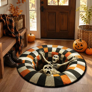 3D Skeleton Halloween Rug, Round Spooky Area Rug, Optical Illusion Floor Mat, Creepy Halloween Decor, Horror Rug d52f3e07-0bfd-4e0a-8a7c-a2ea10bf705e-cghgghgfgfg-4-.webp