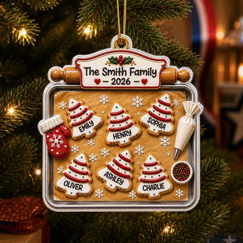 Family Christmas Cookie Tray Ornament, Custom Names, 3D Raised Acrylic Baking Keepsake, Personalized Family Gift for Parents 2026 d530cd14-c4c3-4f39-8f55-5e0a91292ac6-gfhgf-8-.webp
