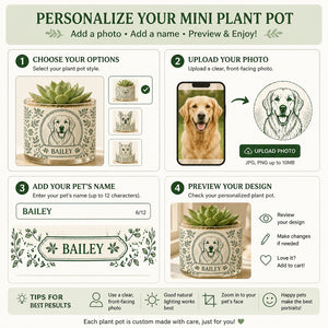 Personalized Pet Cameo Botanical Plant Pot - Personalized Mini Glass Plant Pot d5395e98-cdfa-4a68-aaac-992e15cb58e5.jpg