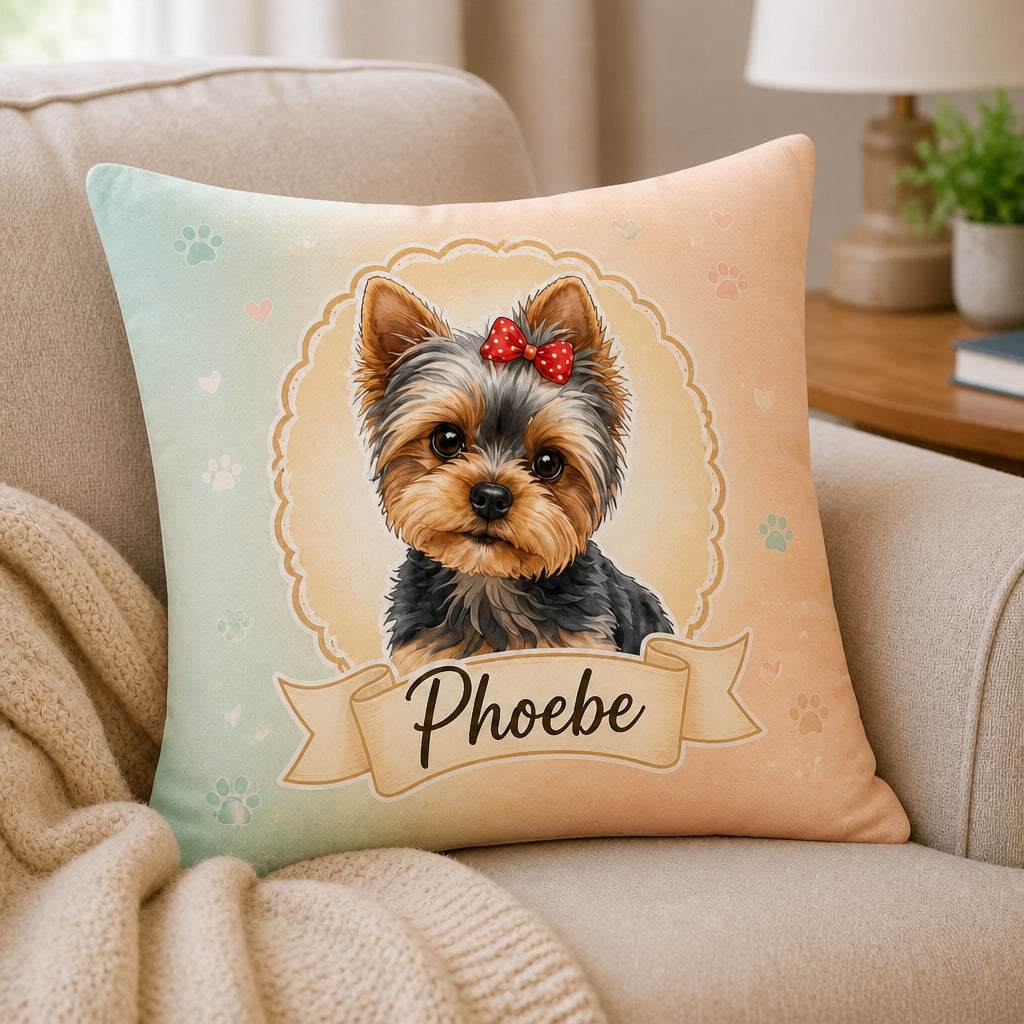 Custom Pet Portrait Pillow – Upload Photo, Hand‑Drawn Style with Name Accent - Personalized Pillow d54703e3-7ba3-43f1-979d-d2f60be79c82.jpg