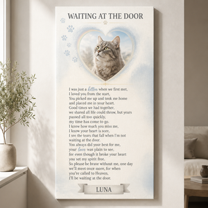 Waiting at the Door Pet Memorial Photo Canvas - Personalized Canvas d549b44c-4ab0-41e4-878f-03eddde6b63c.png