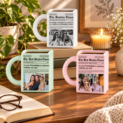 Friendship Newspaper Custom Photo Best Friend Keepsake - Personalized Book Shaped Mug - Christmas Gifts d54c4d81-e131-4e83-8a03-8876c2042f42-banner-4.jpg
