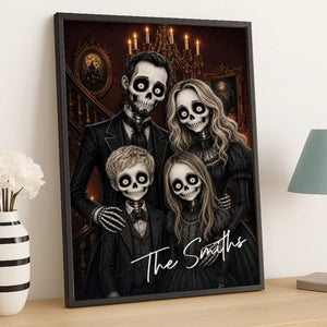 Custom Photo Skeleton Portrait Vertical Poster - Personalized Halloween Decor Birthday Gifts For Mom, Dad, Brother, Sister - We Put The Boo In Family d55e15bf-1322-486e-85b4-589e00a0b94d-6a9a535b53fb8.jfif