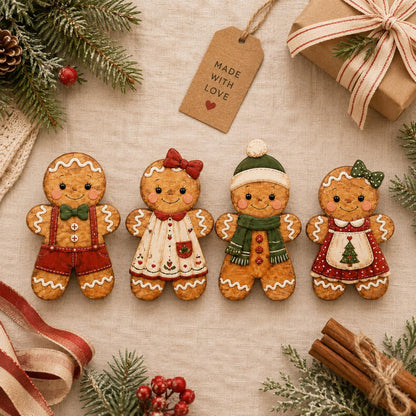 Gingerbread Christmas Wood Sign, Holiday Baking Decor, Cozy Kitchen Shelf Sitter, Rustic Xmas Home Accent, Baker Gift d566c27d-1e29-4264-a73d-4f9441ebebf8-banner-5.jpg