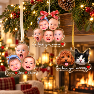 Personalized Baby Photo Ornament, Funny Baby Face Photo Keepsake, Custom Kid Photo Acrylic Ornament, Baby Christmas Gift d571b8d4-2f84-42a3-8bef-4d9184e9701b-banner-1.png