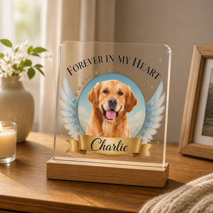 Forever In My Heart Pet Memorial Photo Car Ornament - Personalized Acrylic Plaque d589b625-b0d3-4425-aae7-d4a576c68fdf.jpg