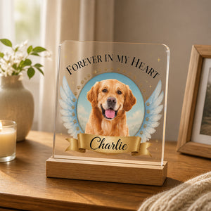 Forever In My Heart Pet Memorial Photo Car Ornament - Personalized Acrylic Plaque d589b625-b0d3-4425-aae7-d4a576c68fdf.jpg