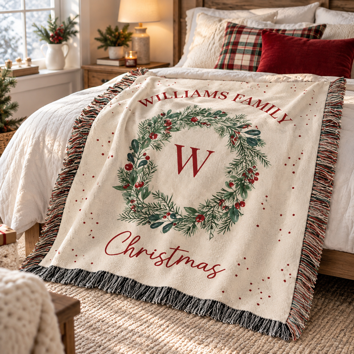 Personalized Holiday Gift Christmas Blanket Family Name Throw Blanket Holiday Decor Throw Blanket Christmas Gift For Parents Families d5ea2813-0c5d-4e1a-8422-b8aec1f35592-28df36c3-8484-4d1a-bfa9-dec8fb467618.png